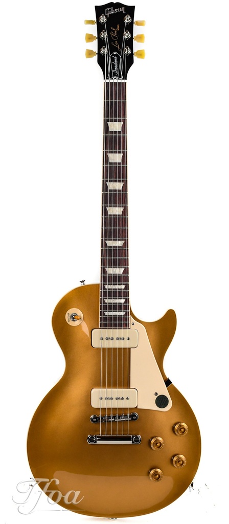Les paul standard 50's gold top p90 hotsell