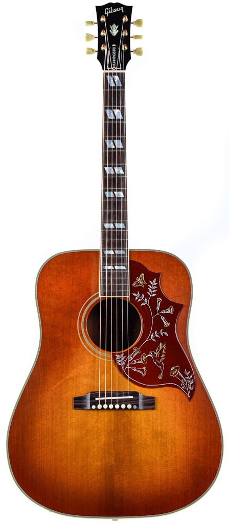 Gibson 1960 Hummingbird Fixed Bridge Heritage Cherry