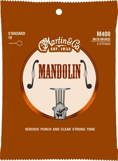[179179] Martin M400 Mandoline Strings Light .10