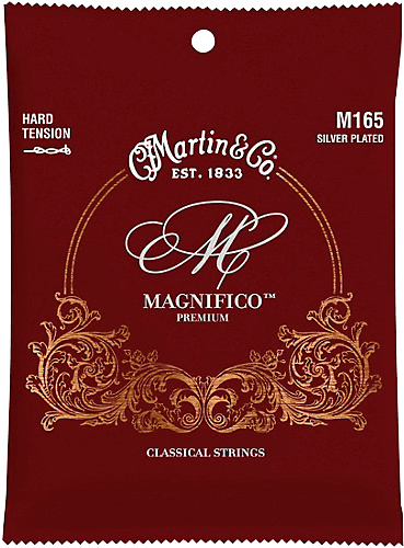 [531048] Martin M165 Magnifico Silver Plated Hard Tension