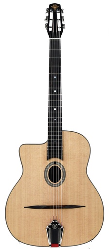 [DM1N-L] Eastman DM1 Natural Gypsy Guitar Lefty