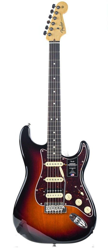 Fender american professional ii stratocaster sunburst sales