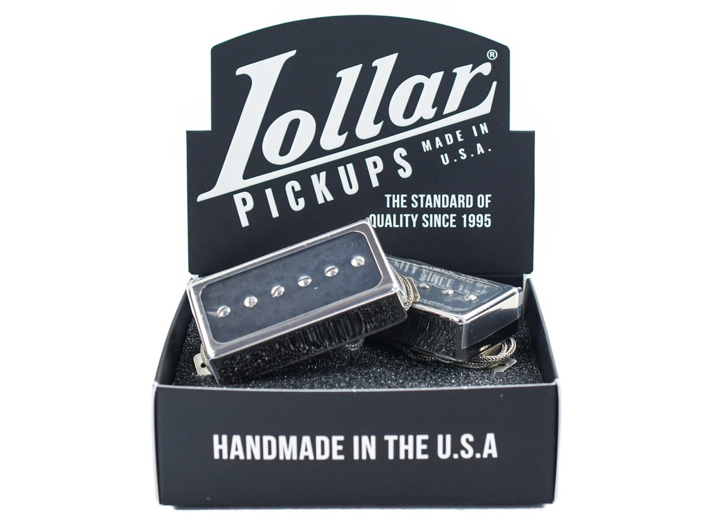 Lollar Novel 90 Set Nickel Matte Black | The Fellowship of Lollar Novel 90 Set Nickel Matte Black | The Fellowship of
