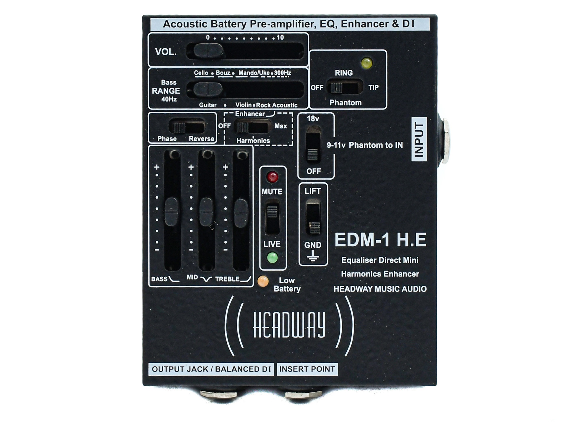 Headway EDM1 H.E Preamp | The Fellowship of Acoustics