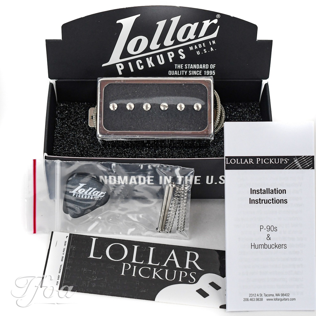 LOLLAR PICKUPS Novel T 未使用品 Lollar Pickup NOVEL T Bridge for Telecaster (Nickel