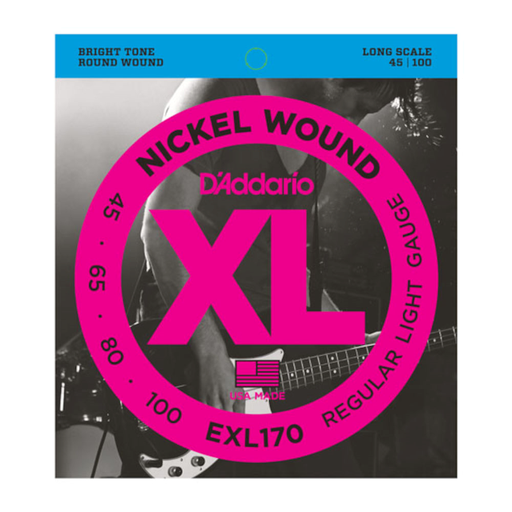 [EXL170] D'Addario EXL170 45-100 Nickel Wound Bass Strings