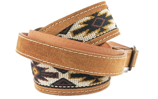 [BBS-NAV-T-WS] Blue Bell Straps 1968 Navajo Thinline Whiskey Suede