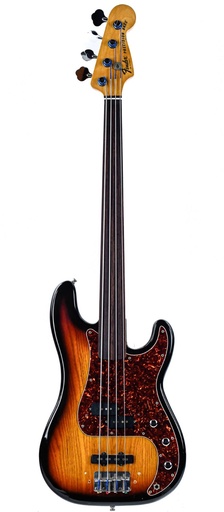 [S879597] Fender Fretless Precision Bass 3 Color Sunburst 1978