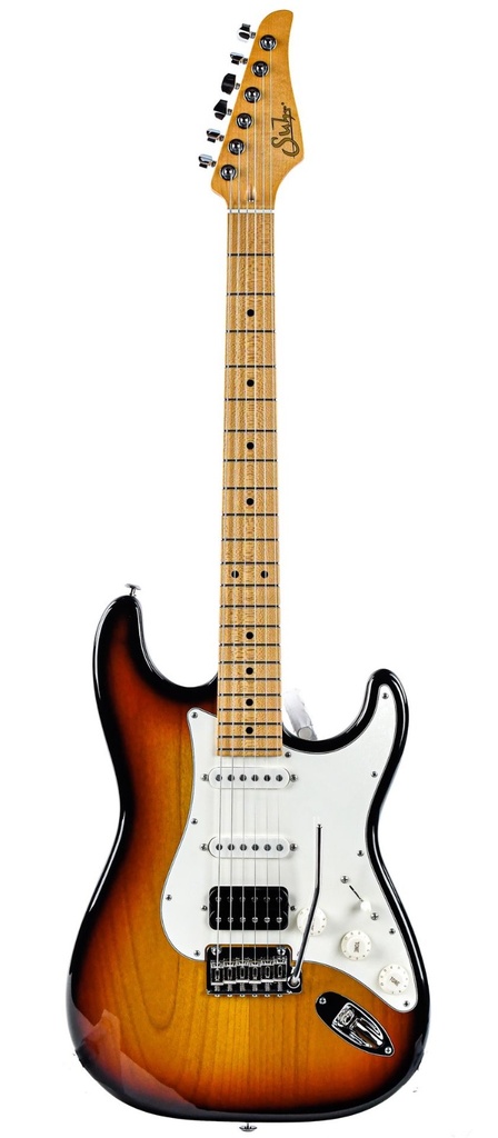 Suhr Classic S Antique 3 Tone Burst Maple HSS | The
